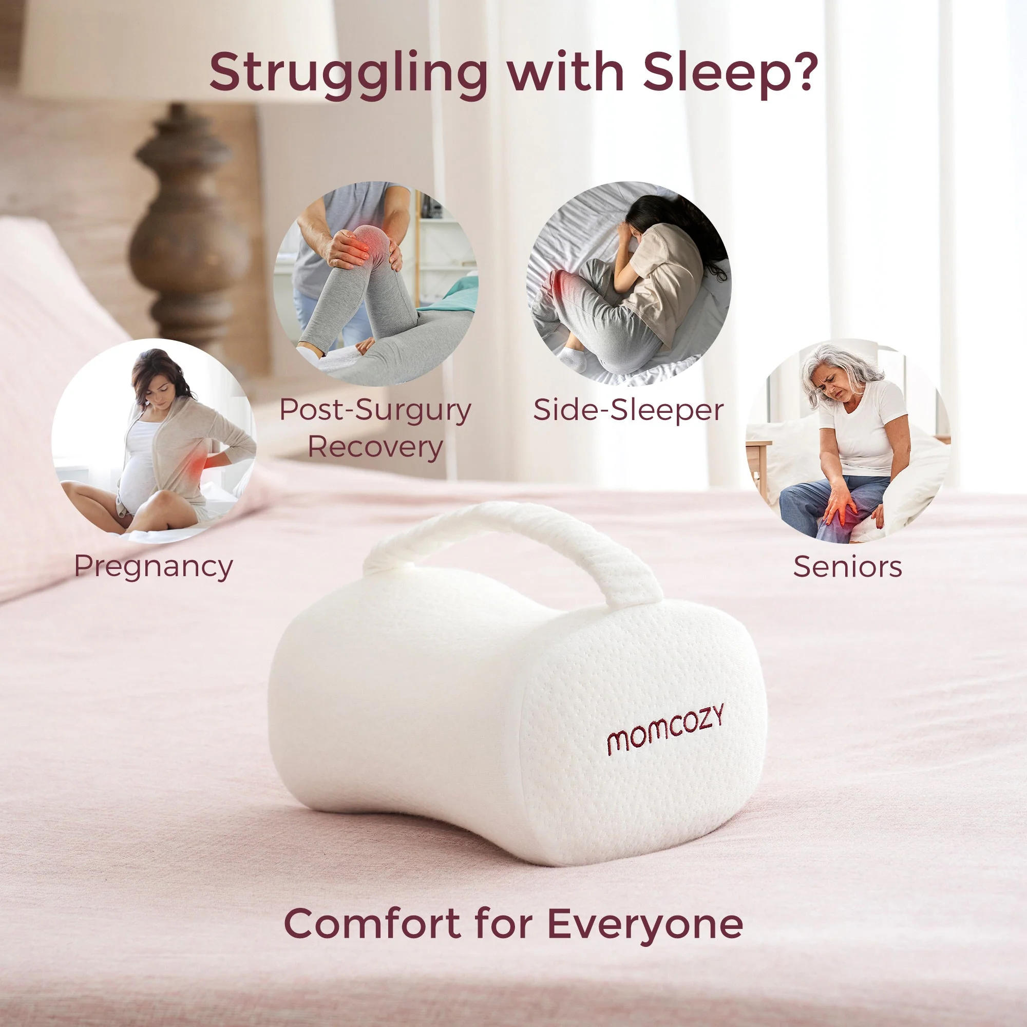 Momcozy Kühlende Komfort-Knie-Kissen - Image 16