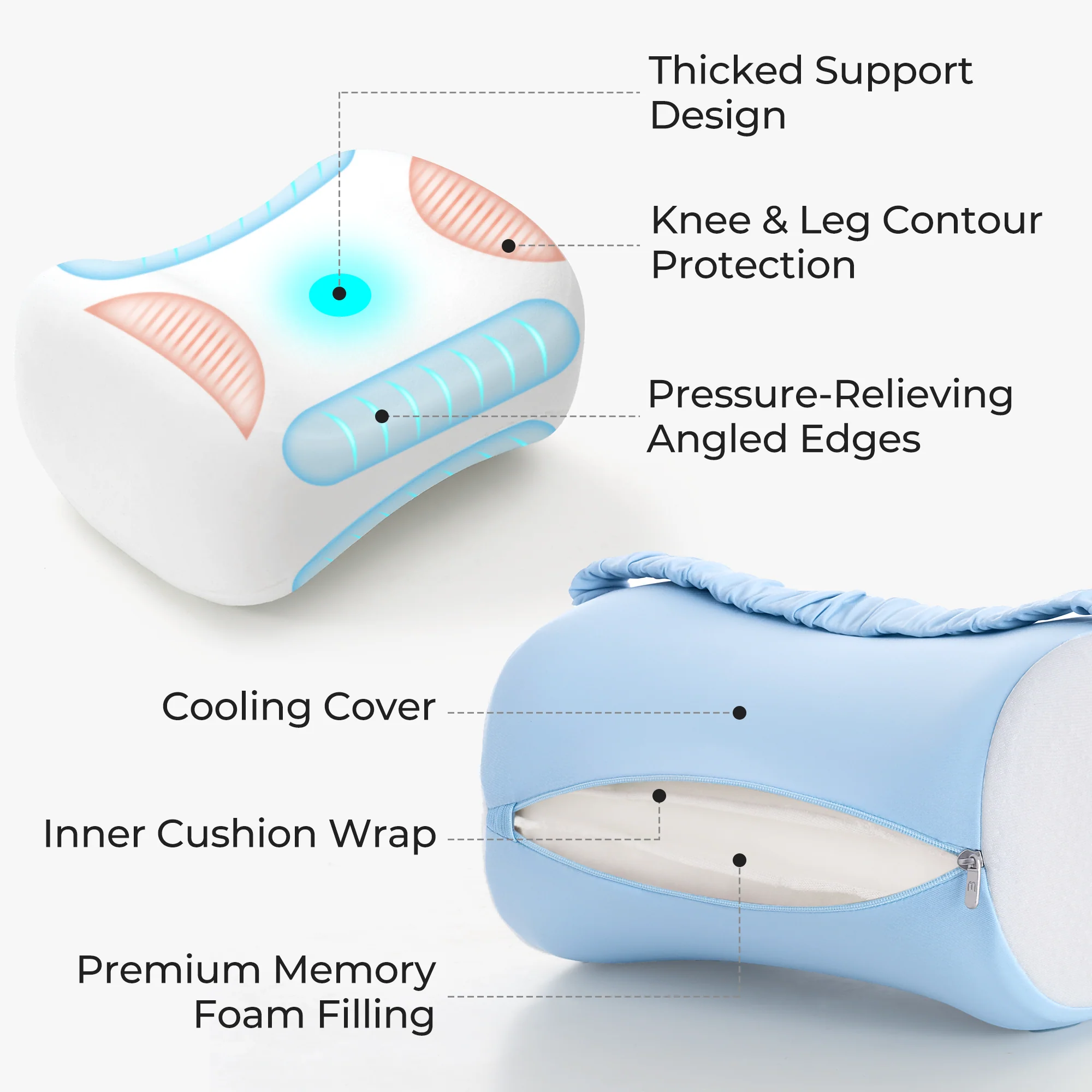 Momcozy Kühlende Komfort-Knie-Kissen - Image 19
