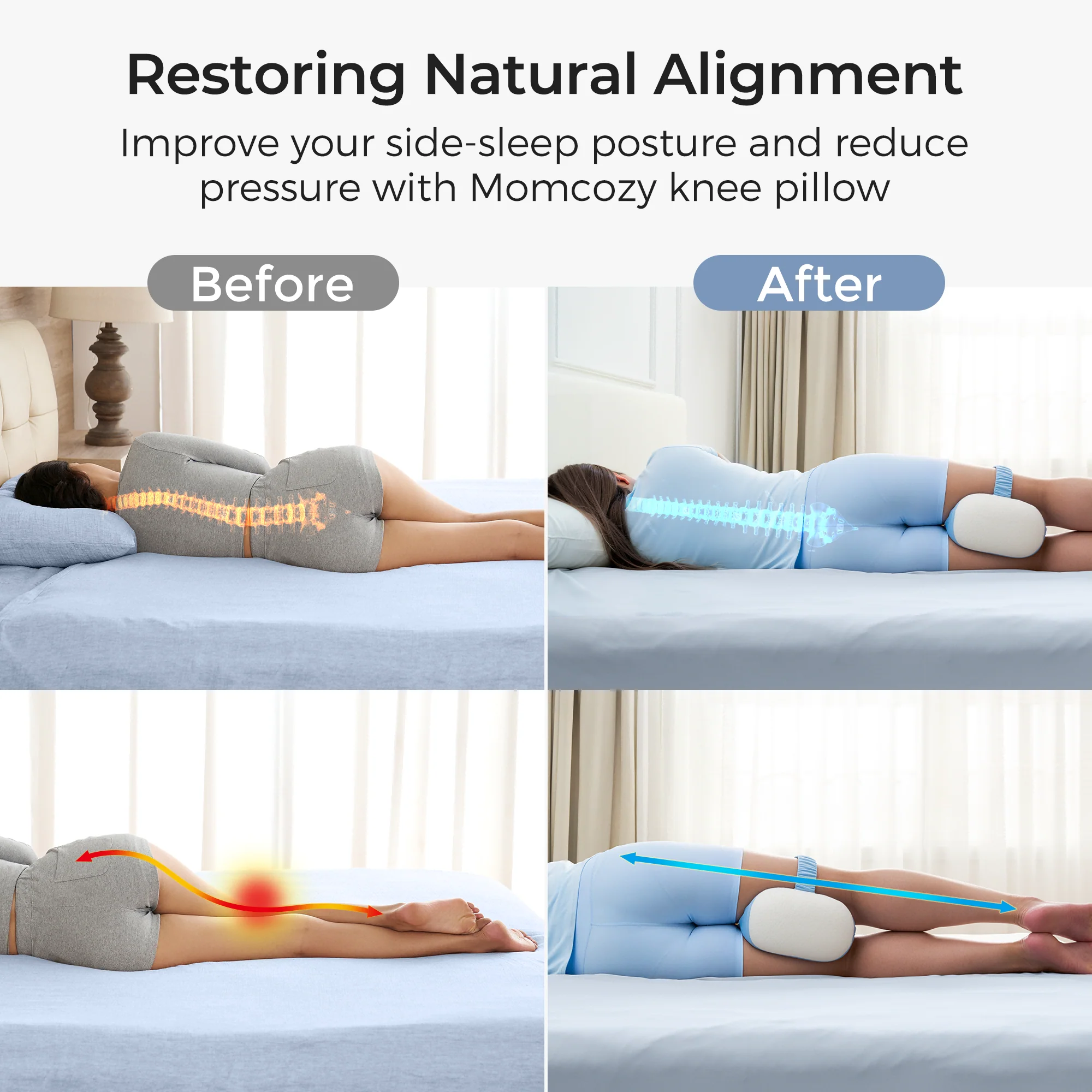 Momcozy Kühlende Komfort-Knie-Kissen - Image 20