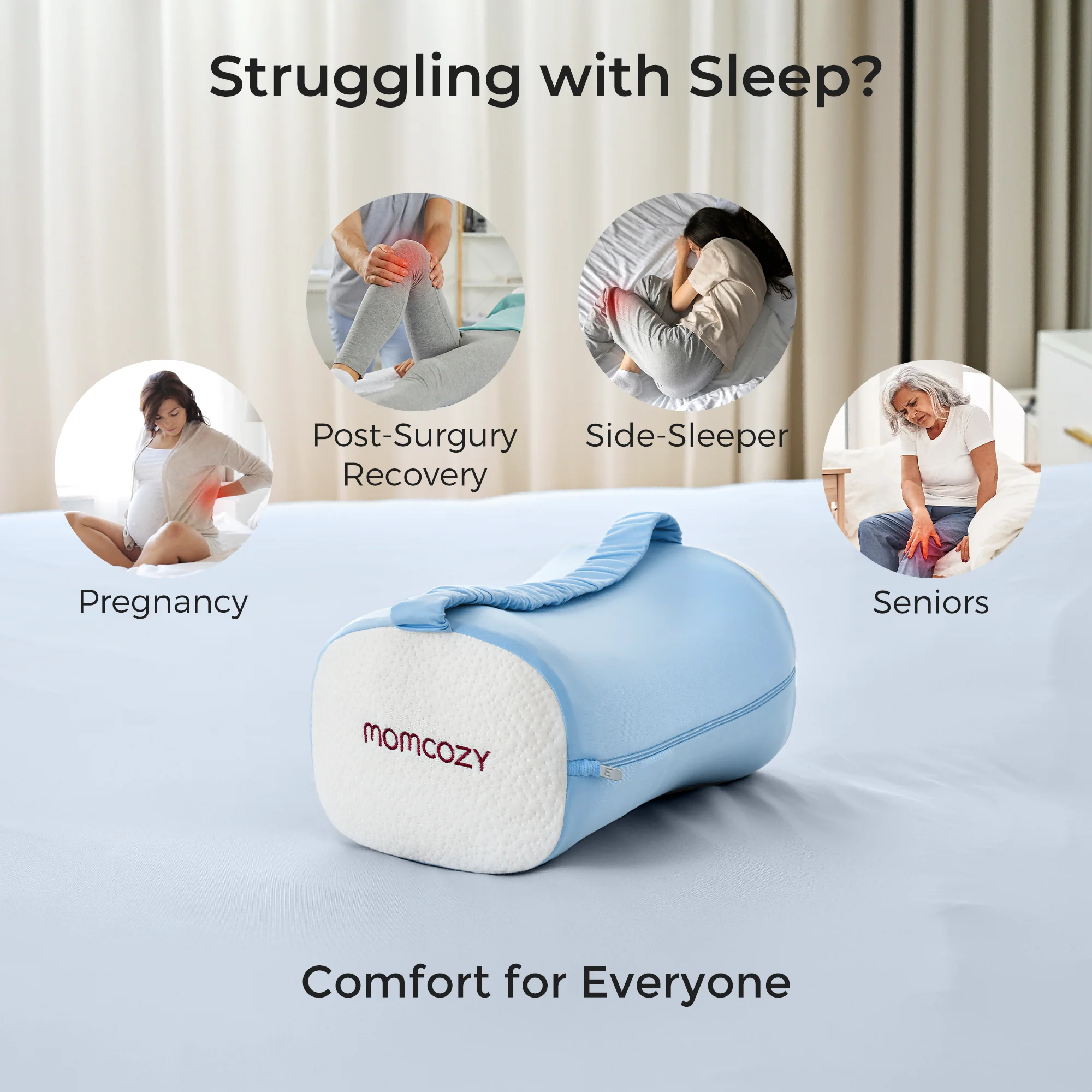 Momcozy Kühlende Komfort-Knie-Kissen - Image 23