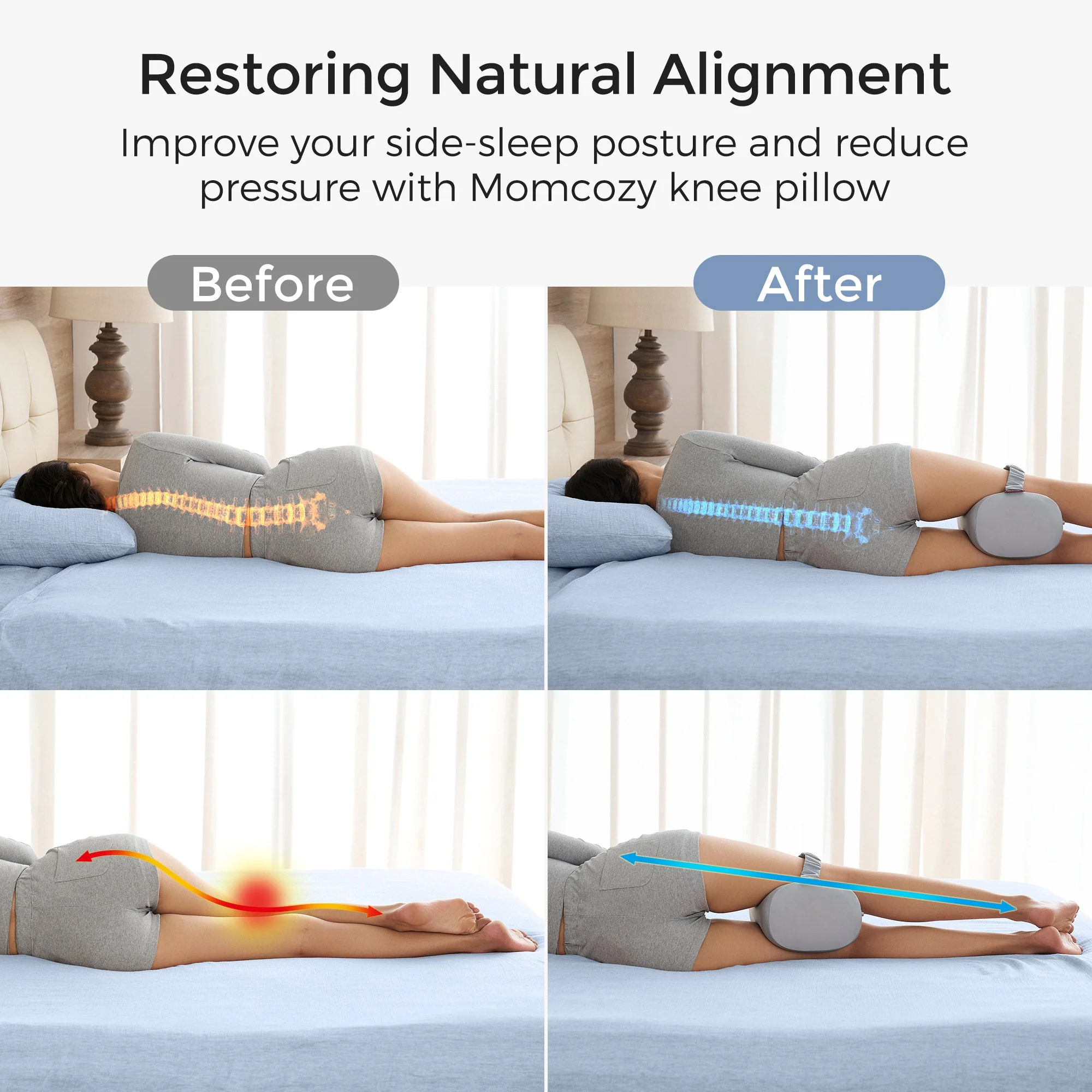 Momcozy Kühlende Komfort-Knie-Kissen - Image 5