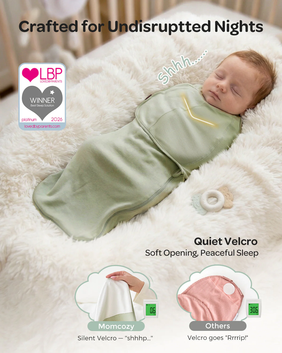 Momcozy Easy-Pucktuch für Babys von 0–3 Monaten - Image 49