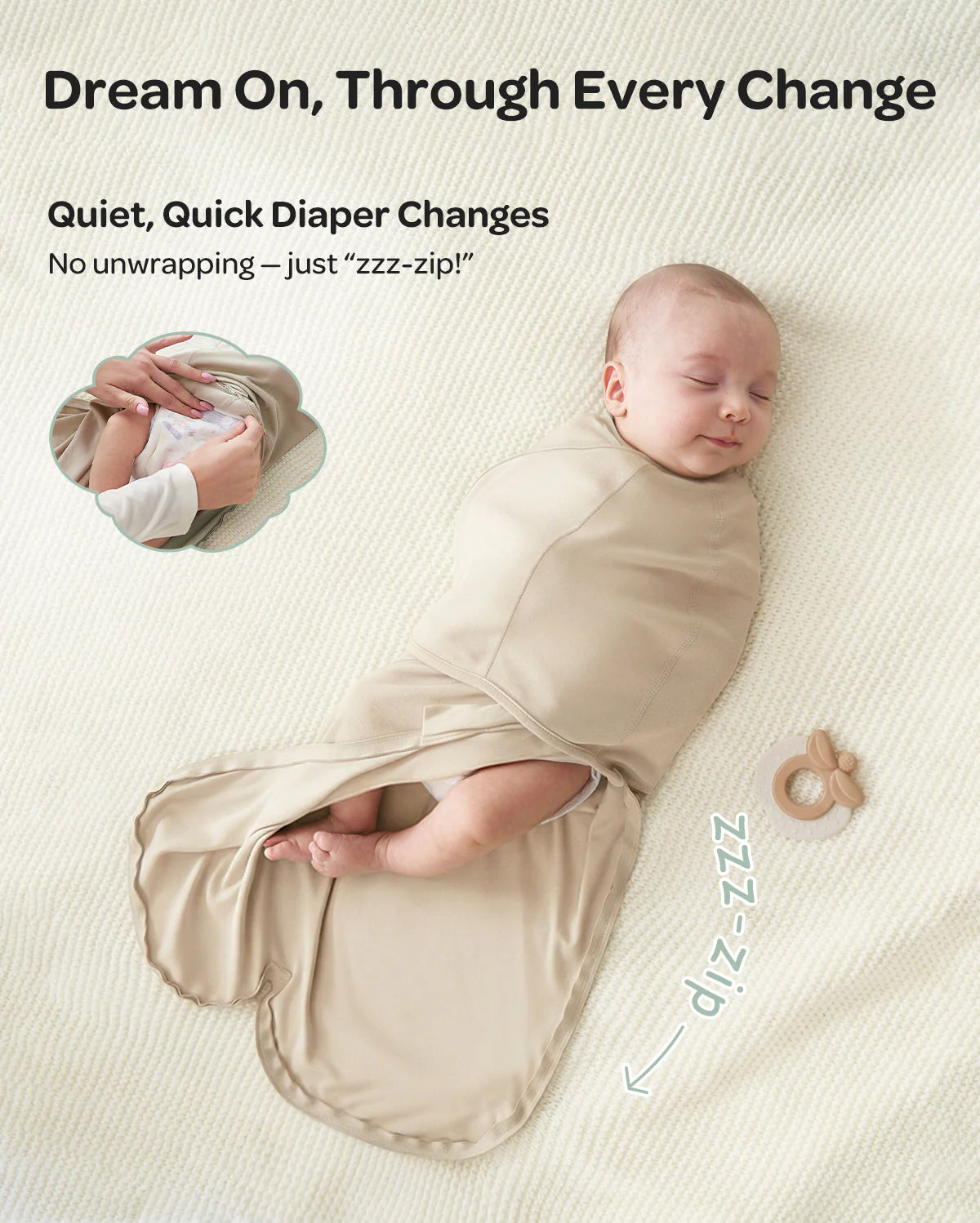 Momcozy Easy-Pucktuch für Babys von 0–3 Monaten - Image 50
