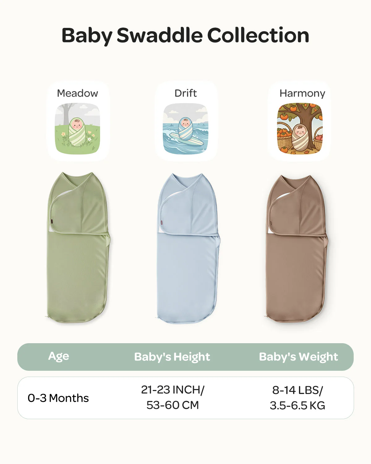 Momcozy Easy-Pucktuch für Babys von 0–3 Monaten - Image 55