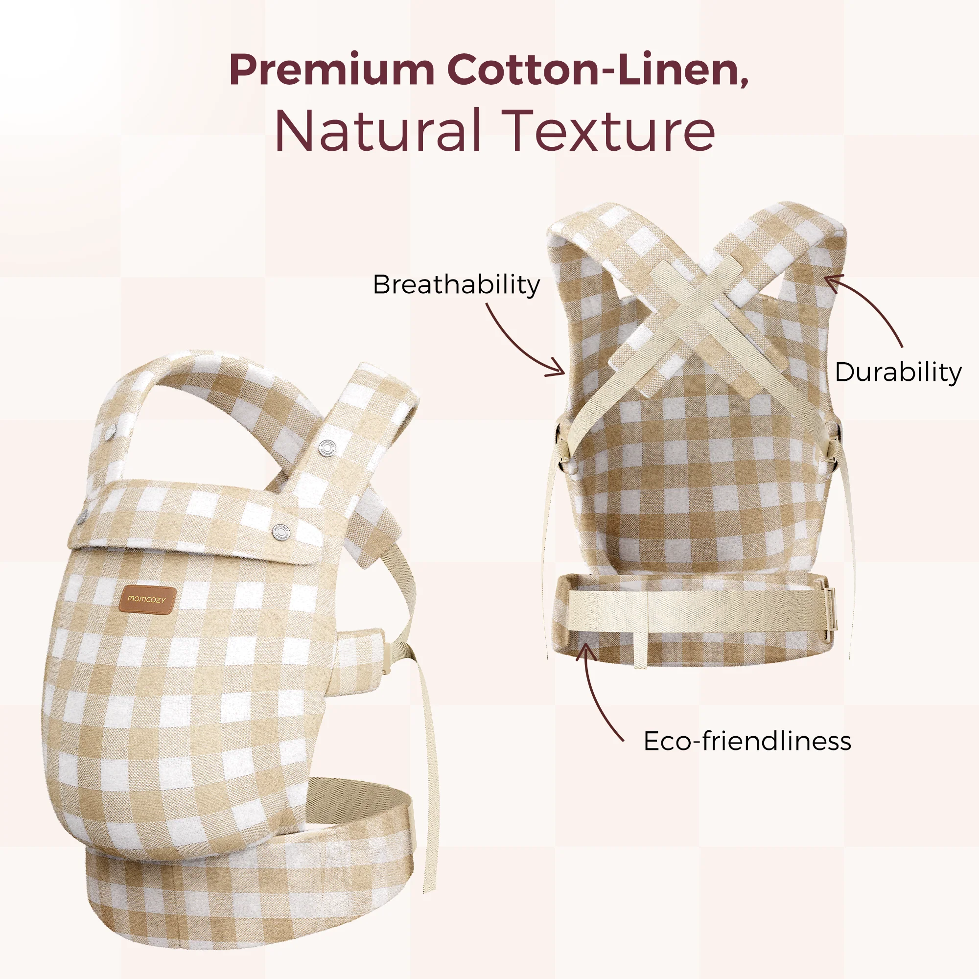 Momcozy PureHug Babytrage - Ergonomisch, gemütlich und leicht - Image 95