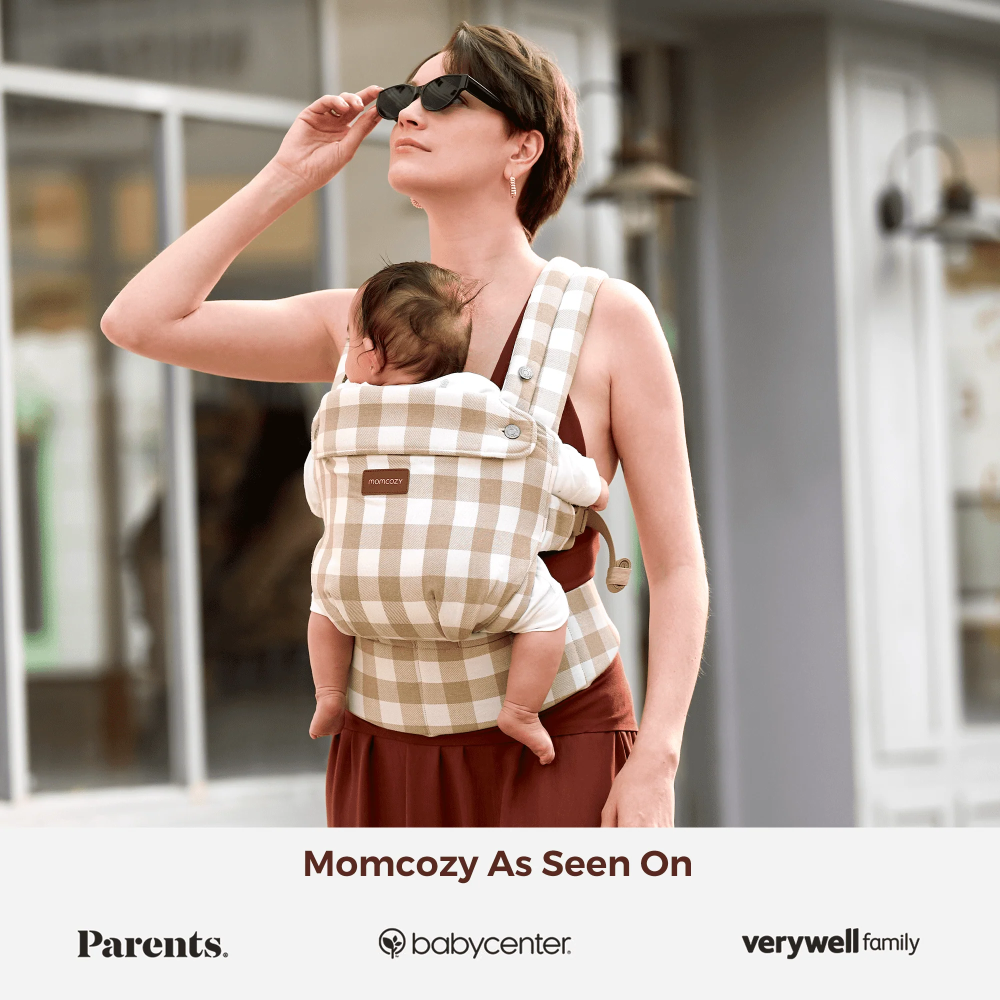 Momcozy PureHug Babytrage - Ergonomisch, gemütlich und leicht - Image 98