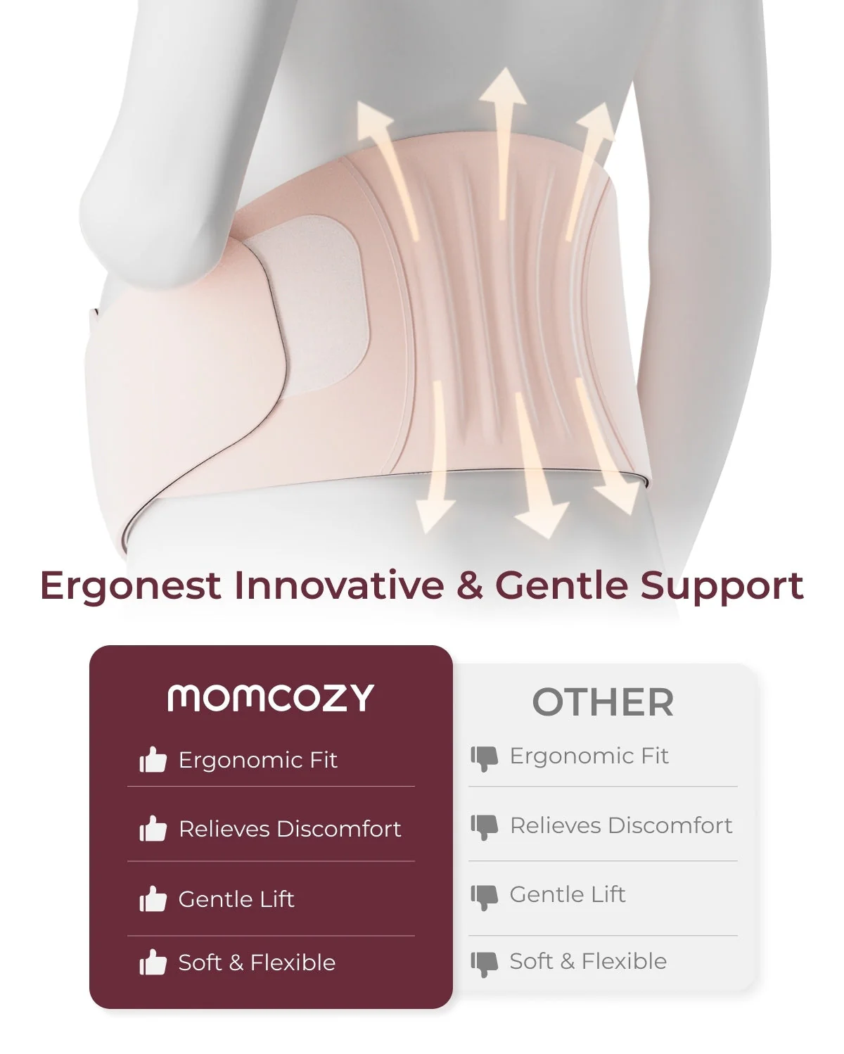 Einteilig - Momcozy Maternova Bauchband - Image 13