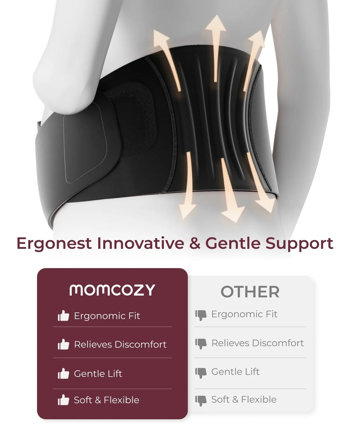Einteilig - Momcozy Maternova Bauchband - Image 6