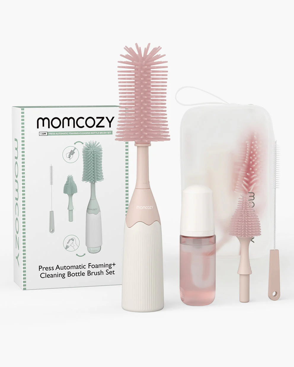 Momcozy Innovatives Flaschenbürsten-Set mit Push-Press-Design - Image 15
