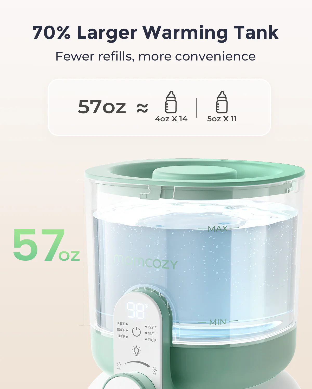 Momcozy Milchpulver-Spender Instant-Milchmodulator - Image 4