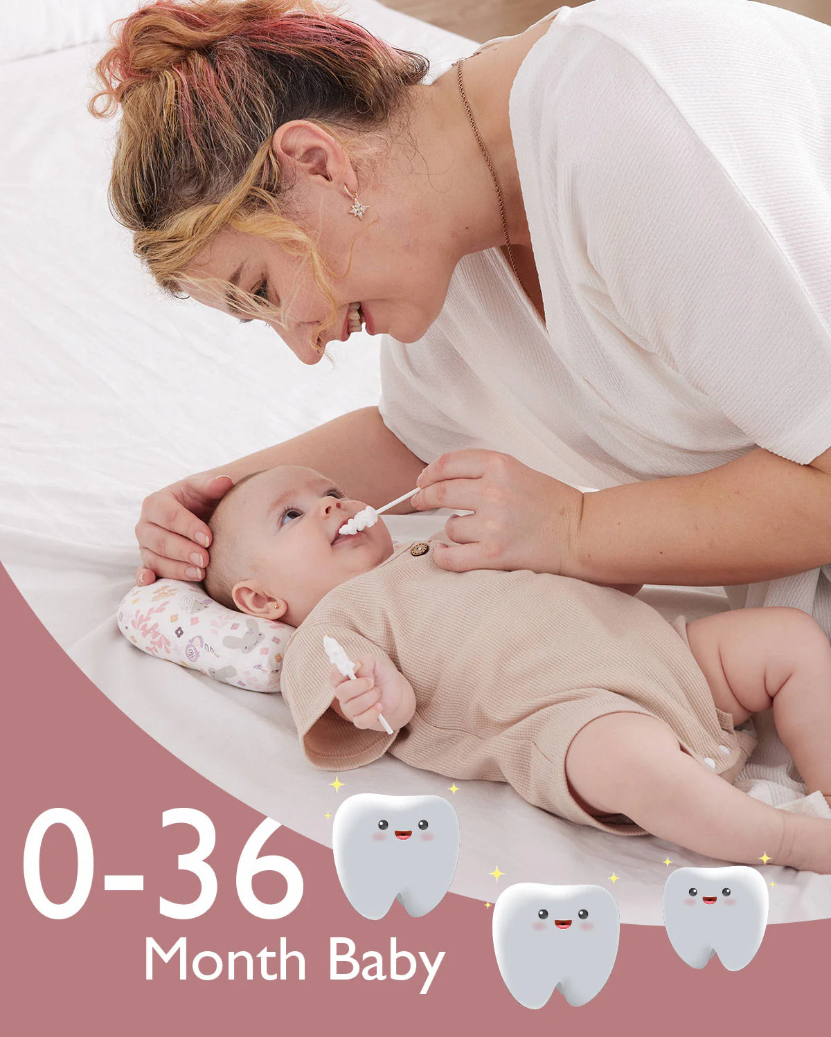 Momcozy Mundpflege-Serie: Zungenreiniger(40ct) - Image 4