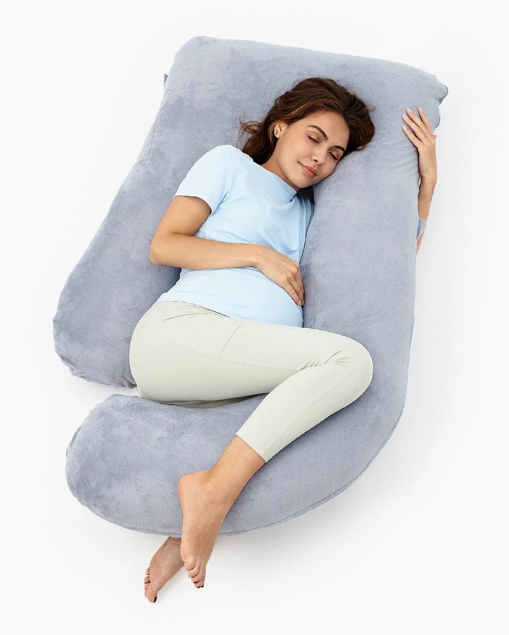 Huggable – U-förmiges Schwangerschaftskissen - Image 4