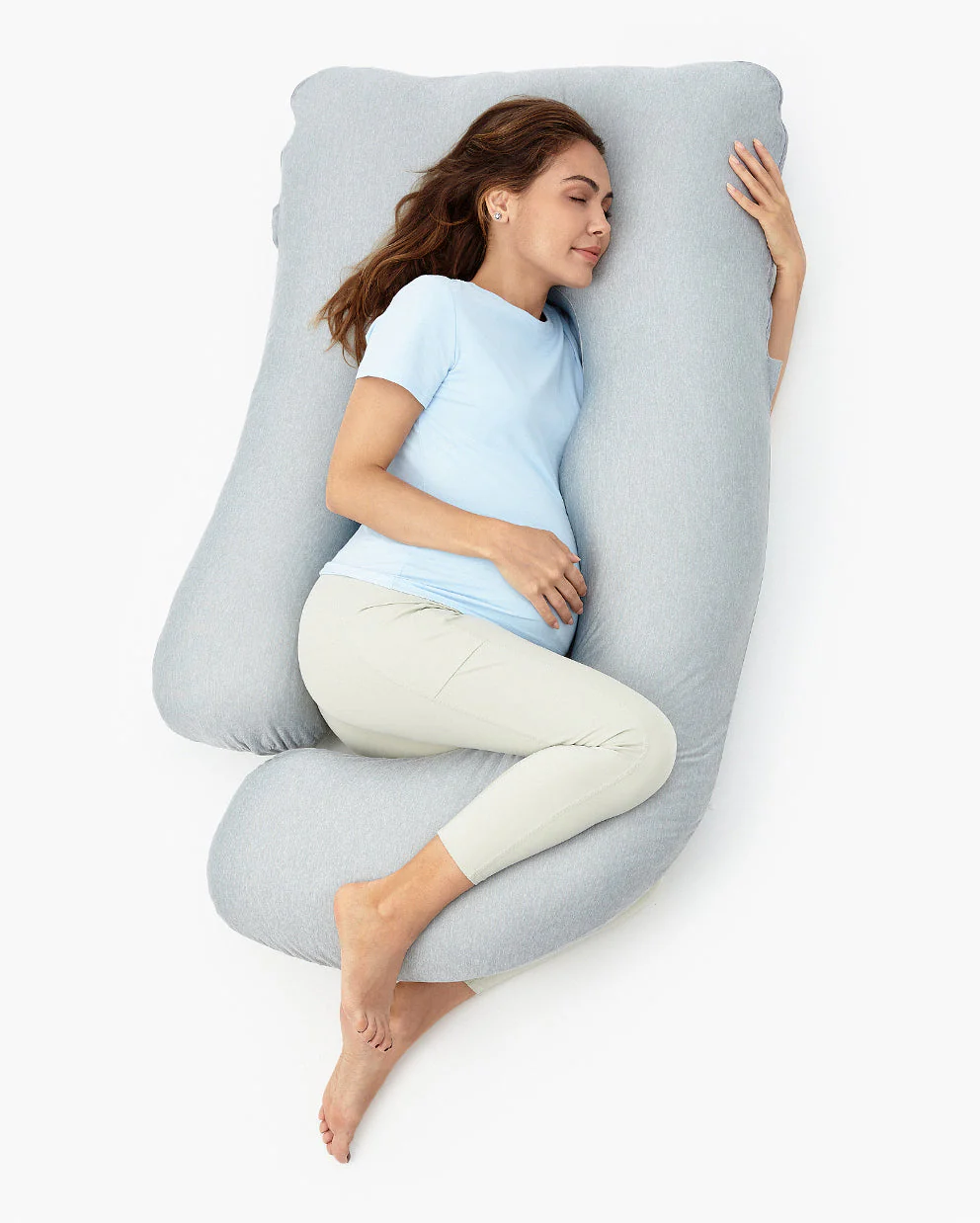 Huggable – U-förmiges Schwangerschaftskissen - Image 9