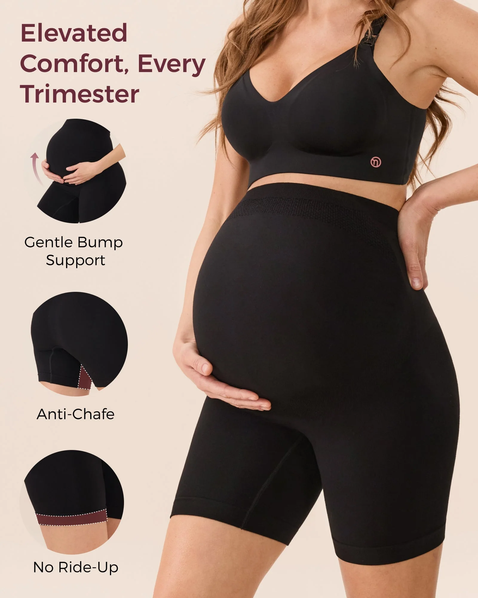 Momcozy Schwangerschafts-Shapewear-Shorts - Image 3