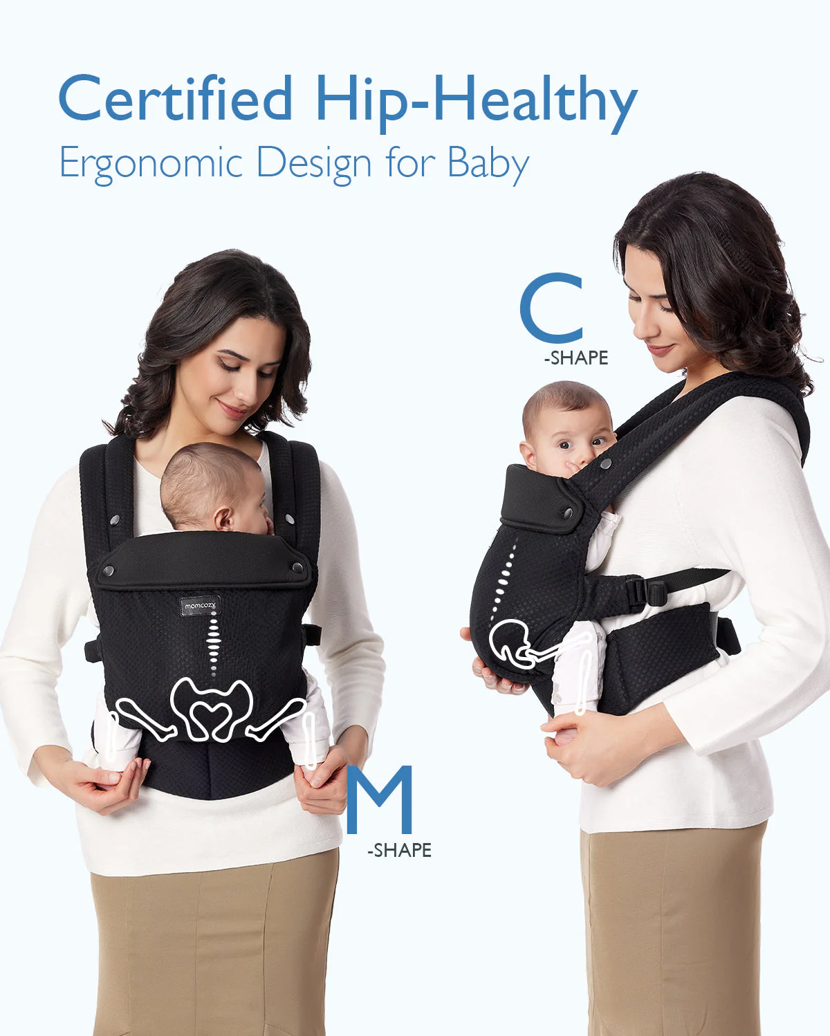 Momcozy PureHug Air Mesh Babytrage - Image 22