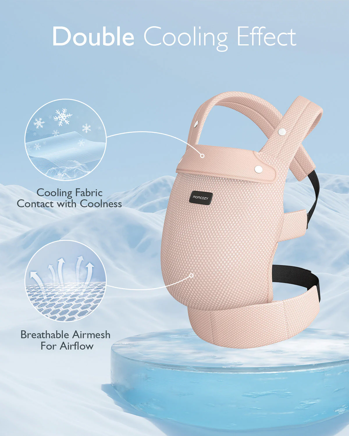 Momcozy PureHug Air Mesh Babytrage - Image 3