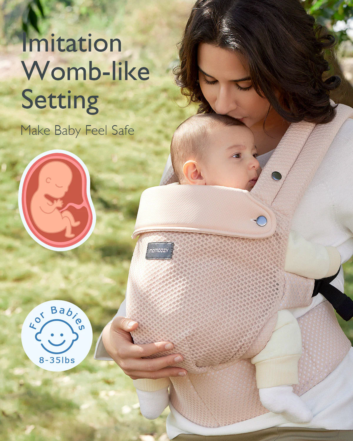 Momcozy PureHug Air Mesh Babytrage - Image 4