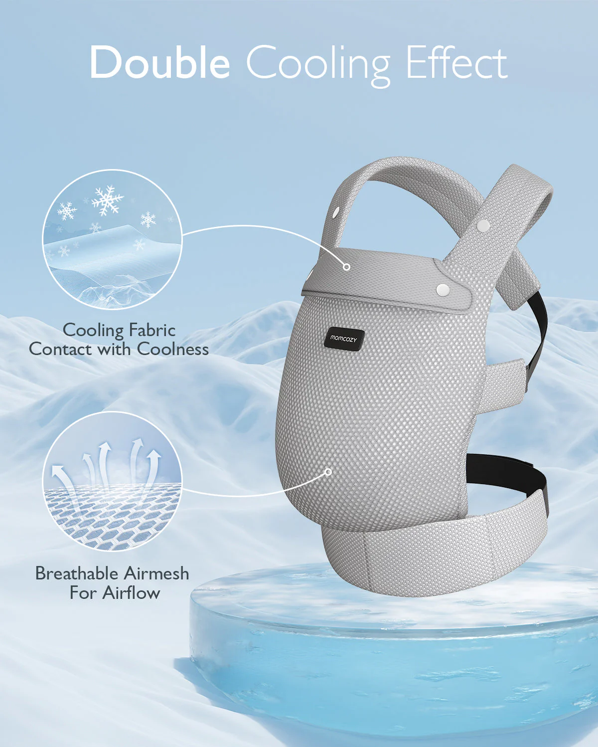 Momcozy PureHug Air Mesh Babytrage - Image 9