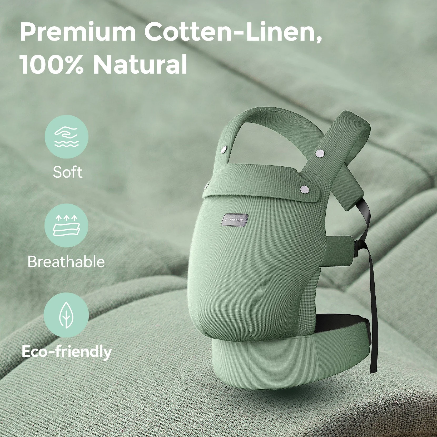 Momcozy PureHug Babytrage - Ergonomisch, gemütlich und leicht - Image 94