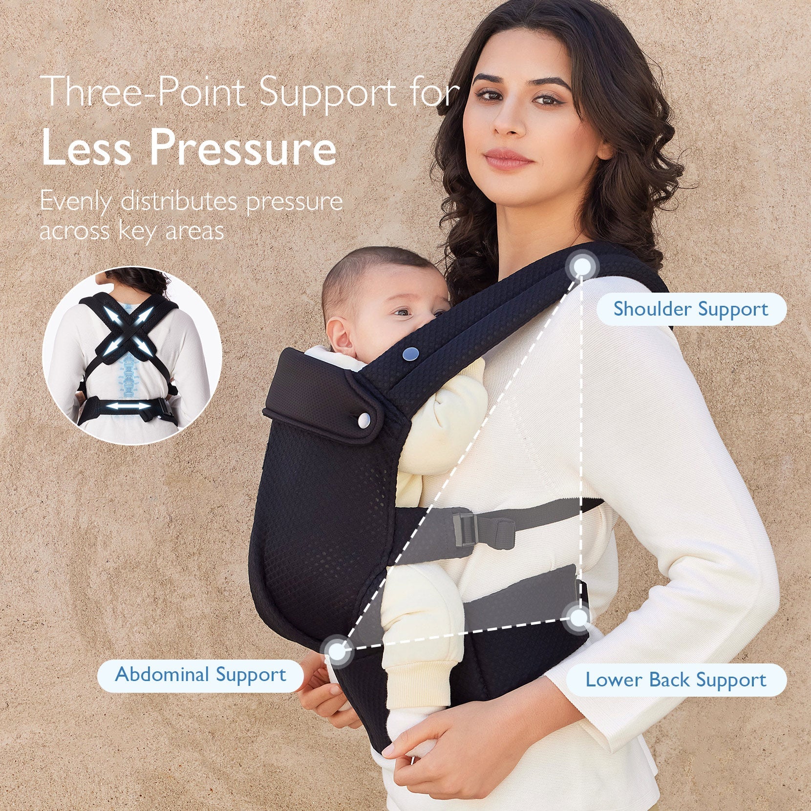 Momcozy PureHug Babytrage - Ergonomisch, gemütlich und leicht - Image 39