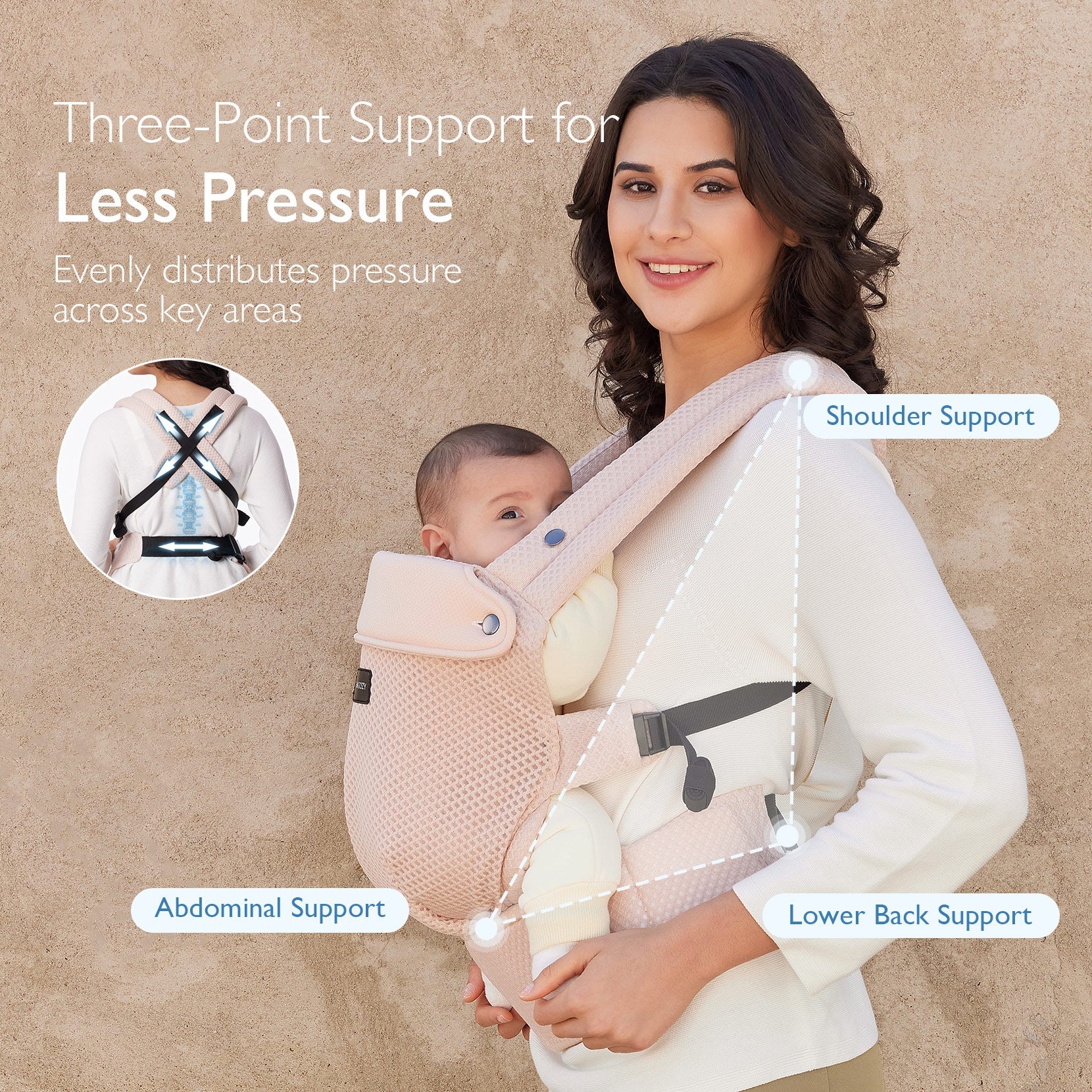 Momcozy PureHug Babytrage - Ergonomisch, gemütlich und leicht - Image 46