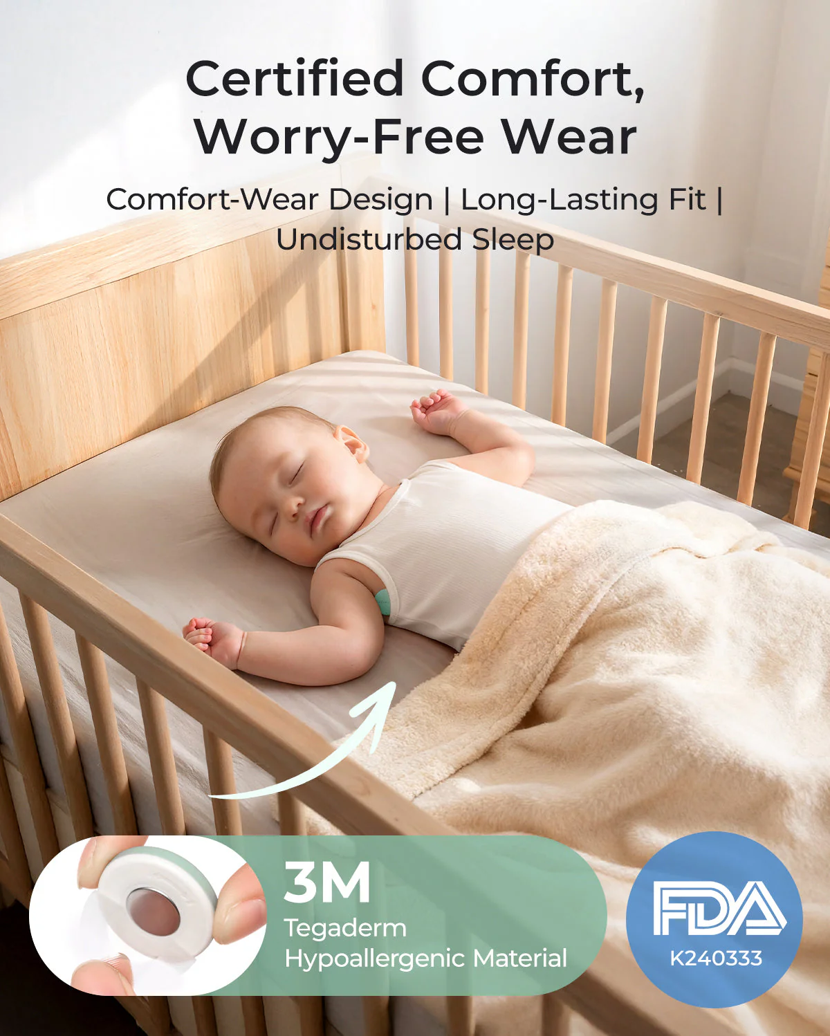 Momcozy Smartes Babythermometer – Medizinische Genauigkeit & Echtzeit-Überwachung per App - Image 7