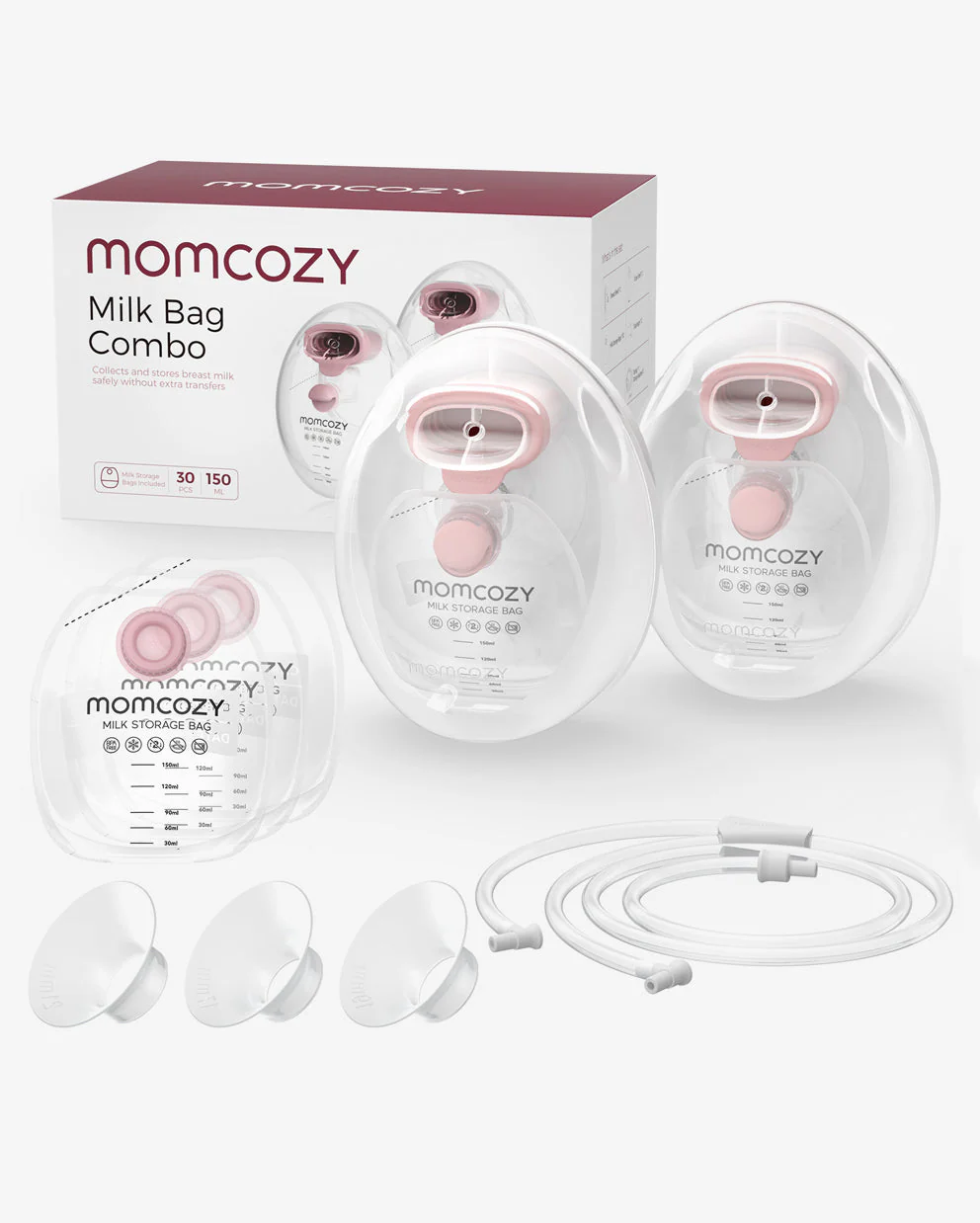 Momcozy Tragbare Milchsammelbecher - für Momcozy V1/V2 & die meisten elektrischen Milchpumpen - Image 9