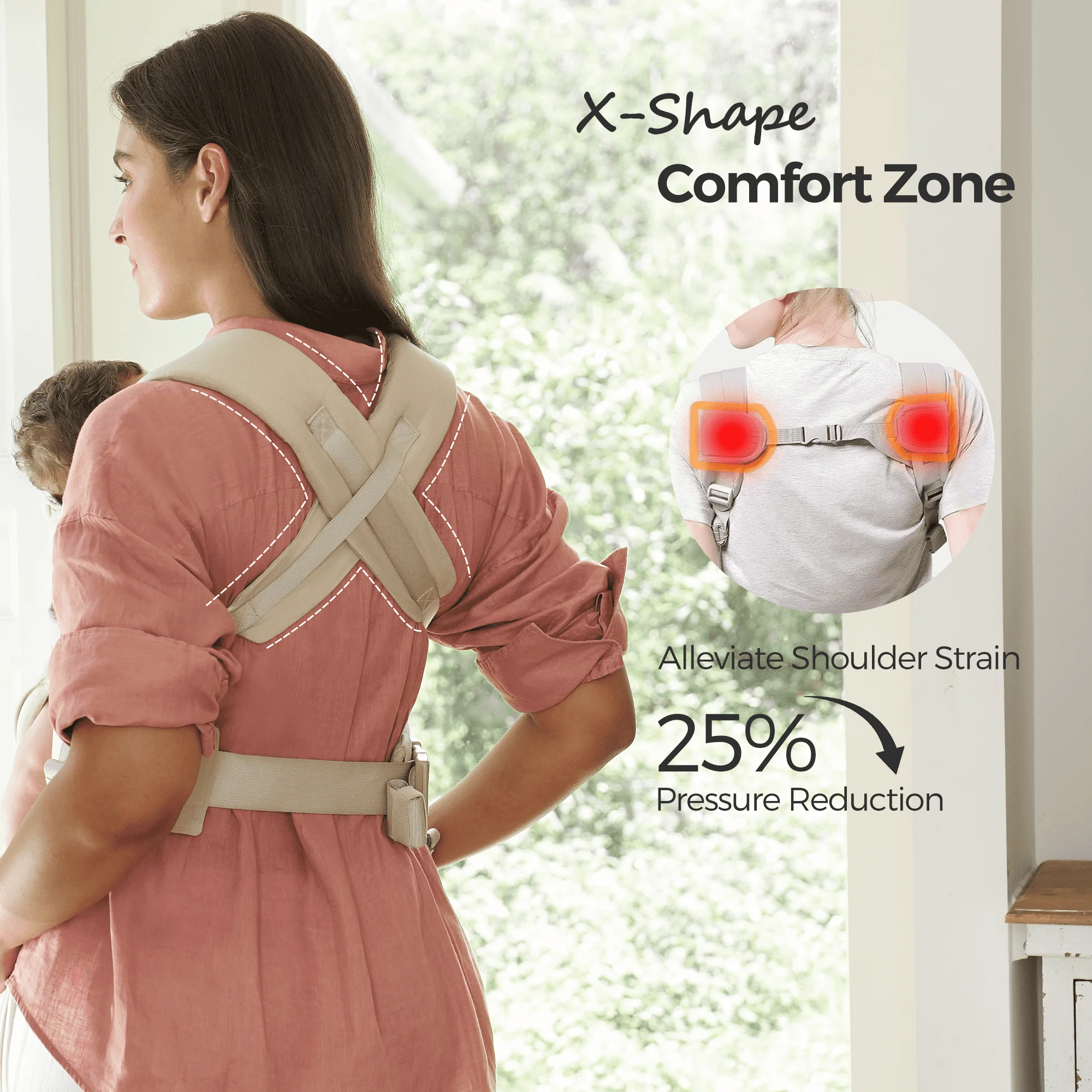 Momcozy WeeSnug Babytrage für Neugeborene (0 - 12M) - Image 14
