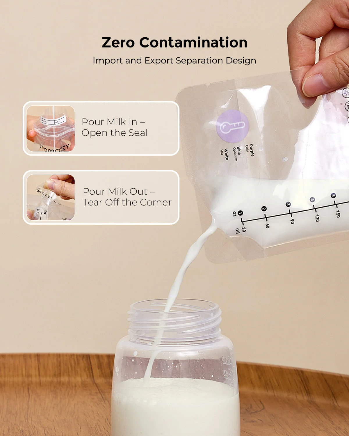 Nutri Smart Babyflaschenwärmer und Muttermilch-Aufbewahrungsbeutel - Image 11
