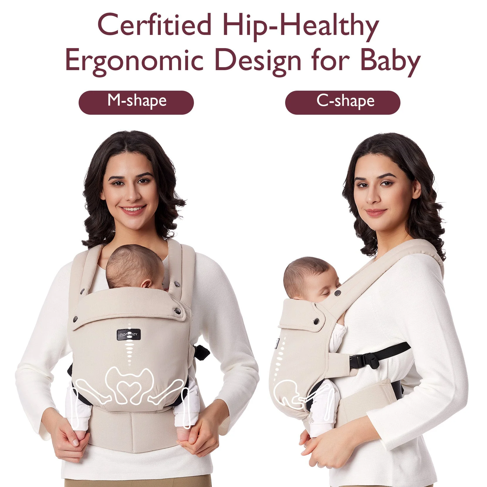Momcozy PureHug Babytrage - Ergonomisch, gemütlich und leicht - Image 29
