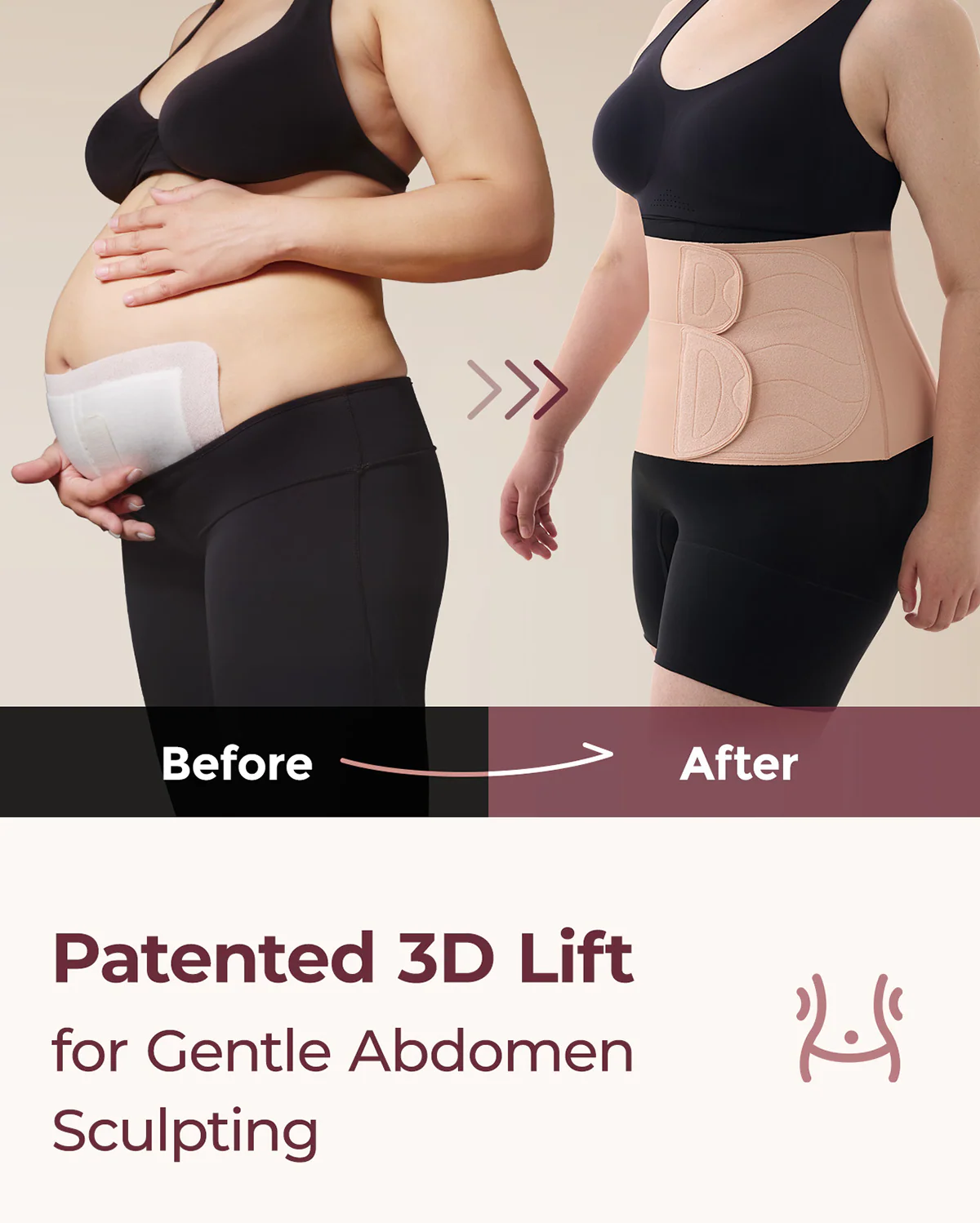 Postpartum Erholung Bundle: Ergonest Bauchband und Postpartum Petite Bauchband - Image 9